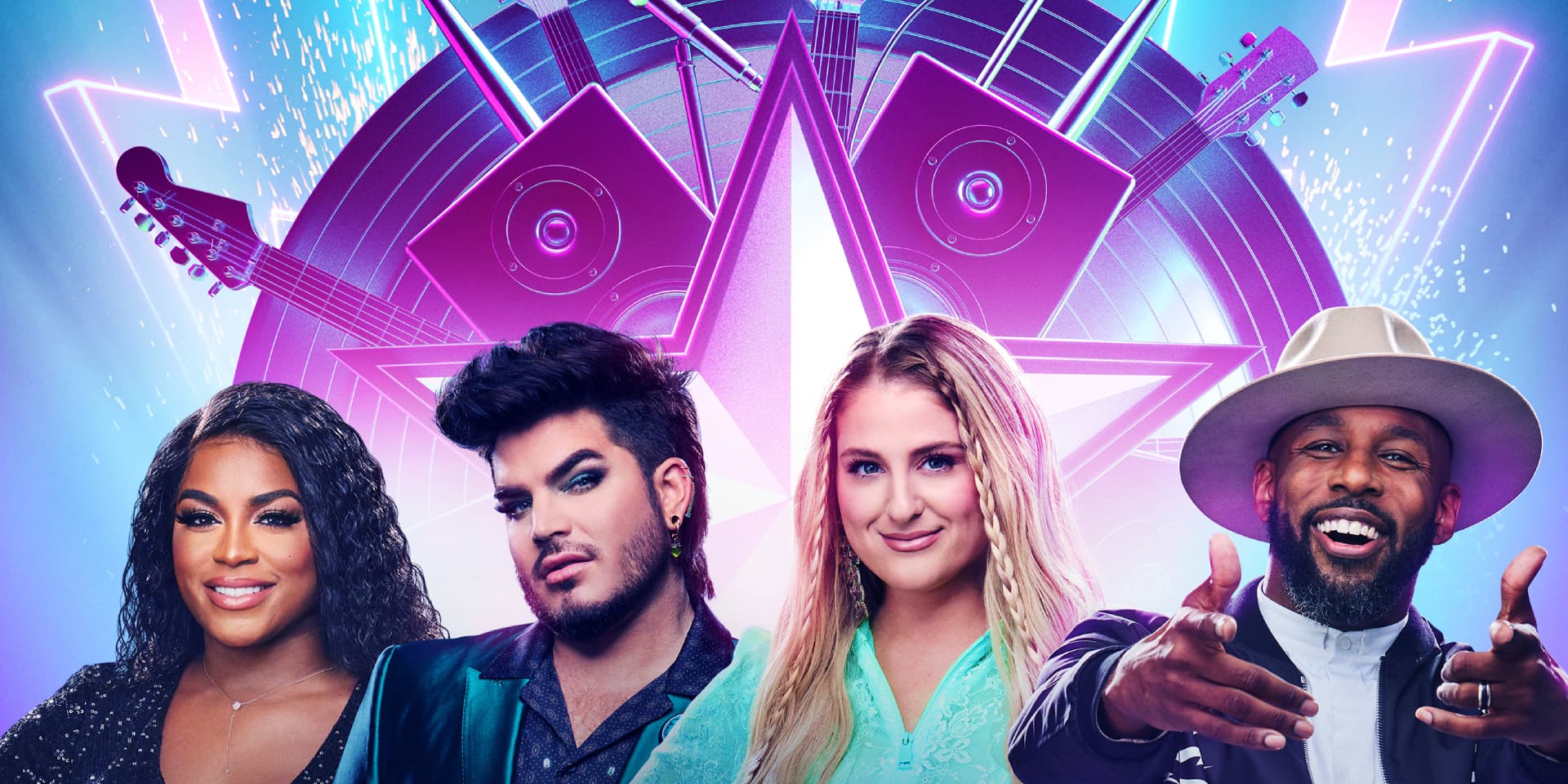 Retrouvez Meghan Trainor, Adam Lambert, Ester Dean et DJ Stephen "twitch" Boss, tous les dimanches dès 19h15 sur E!