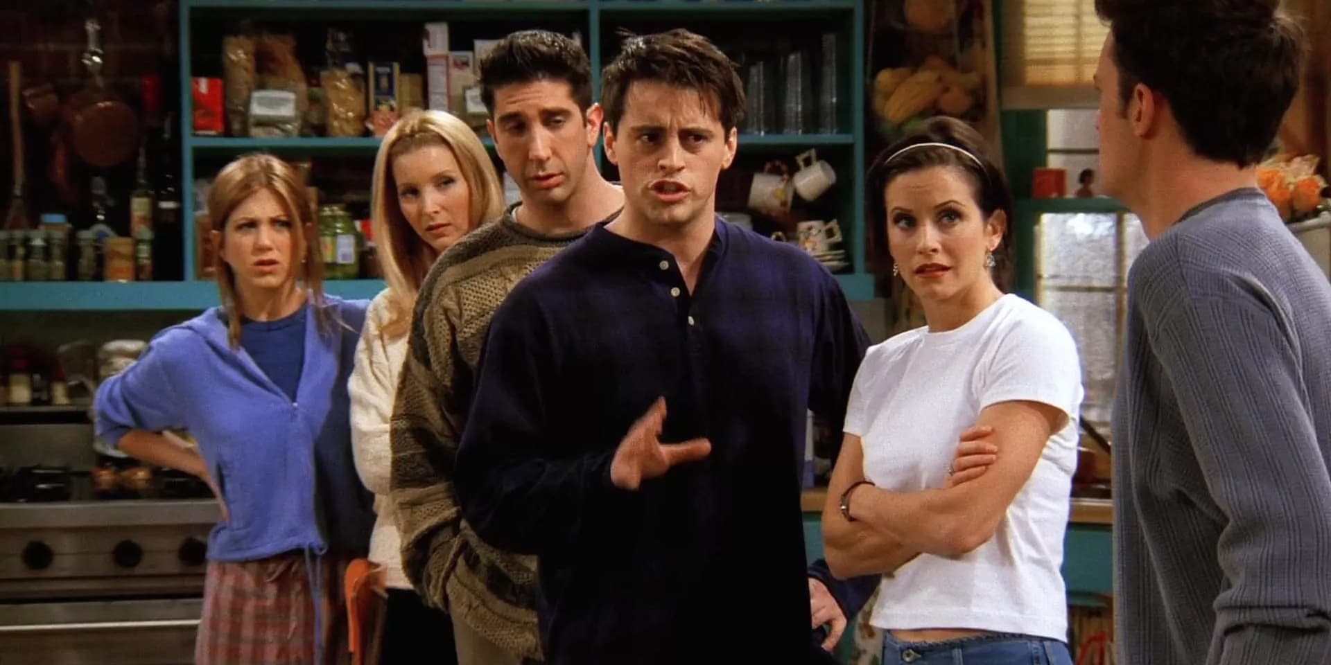 Les acteurs de Friends dans la saison 3