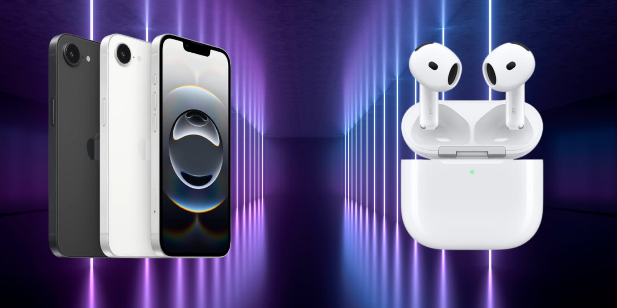 L'iPhone 16e est à seulement 1€ avec les AirPods 4