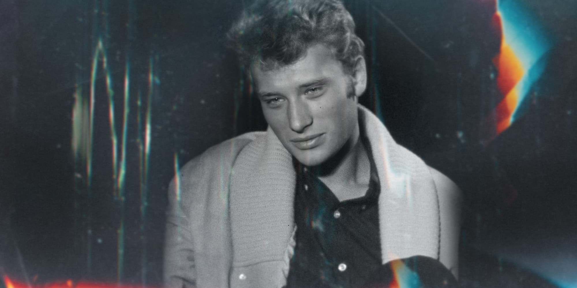 Une image d'archive du documentaire Netflix "Johnny par Johnny". 
