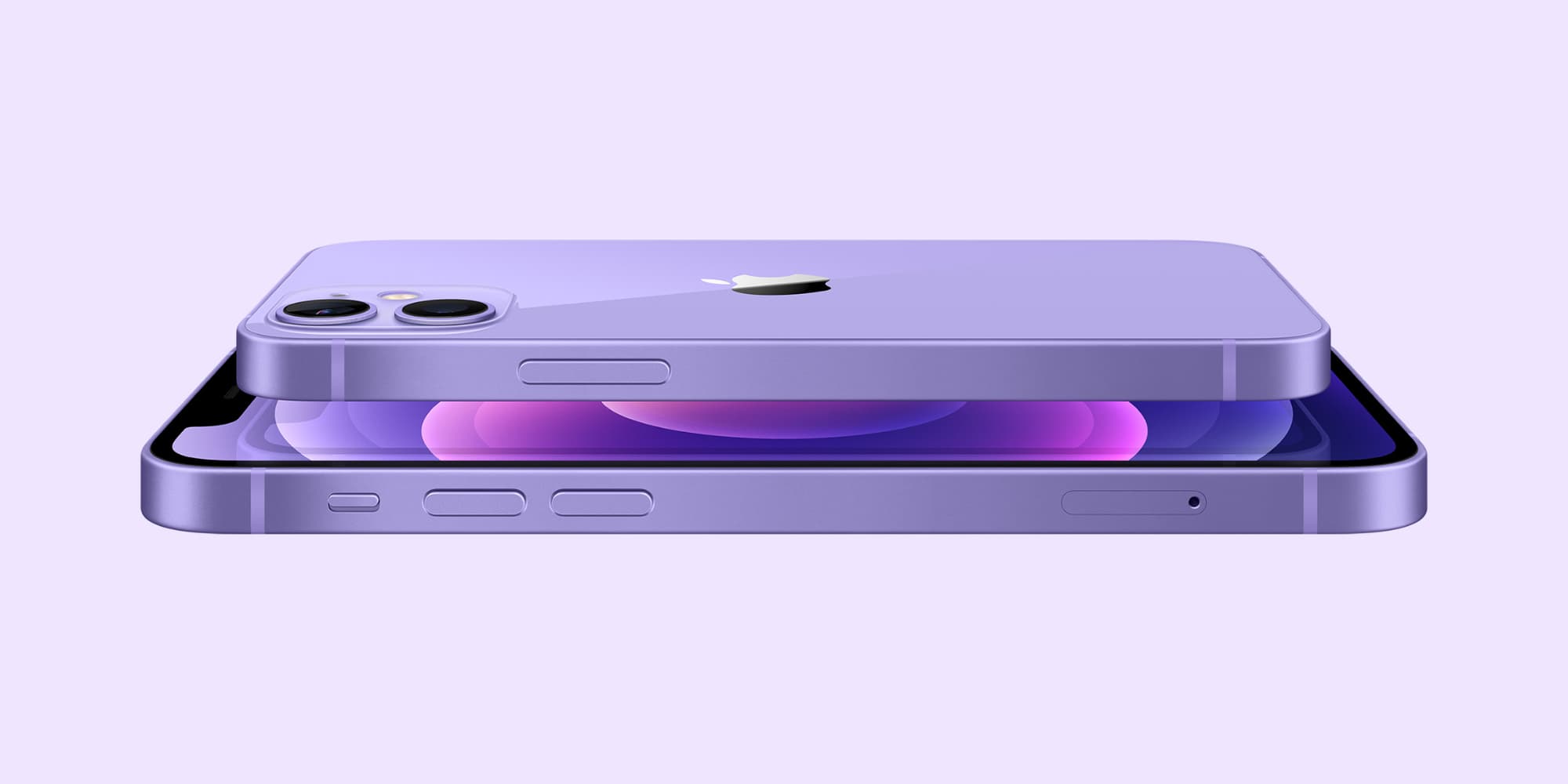 L'iPhone 12, disponible en violet chez SFR.