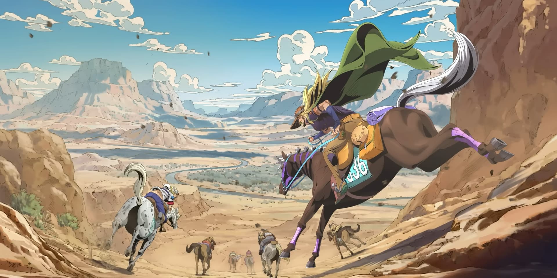La prochaine saisons de "JoJo’s Bizarre Adventure", intitulée "Steel Ball Run", débarquera prochainement sur Netflix ! 