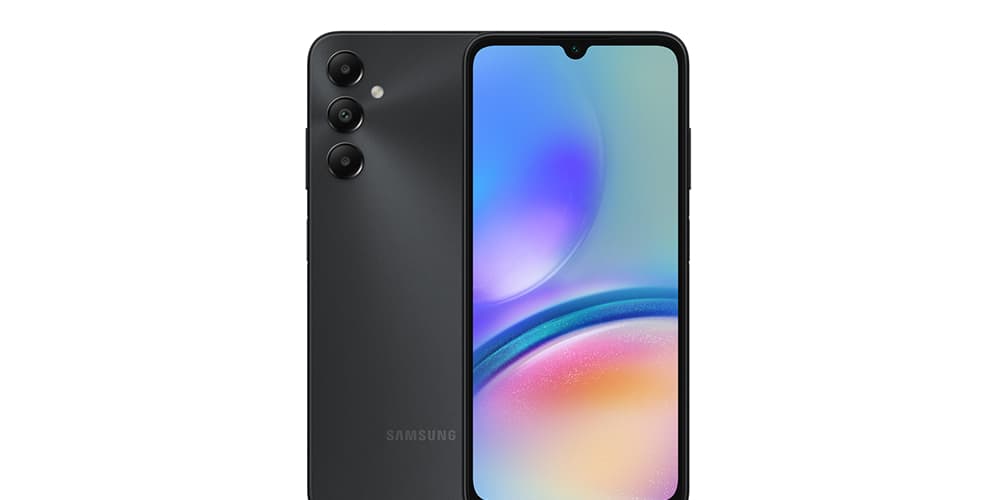 Le Samsung Galaxy A05s, disponible sur la boutique en ligne SFR. 