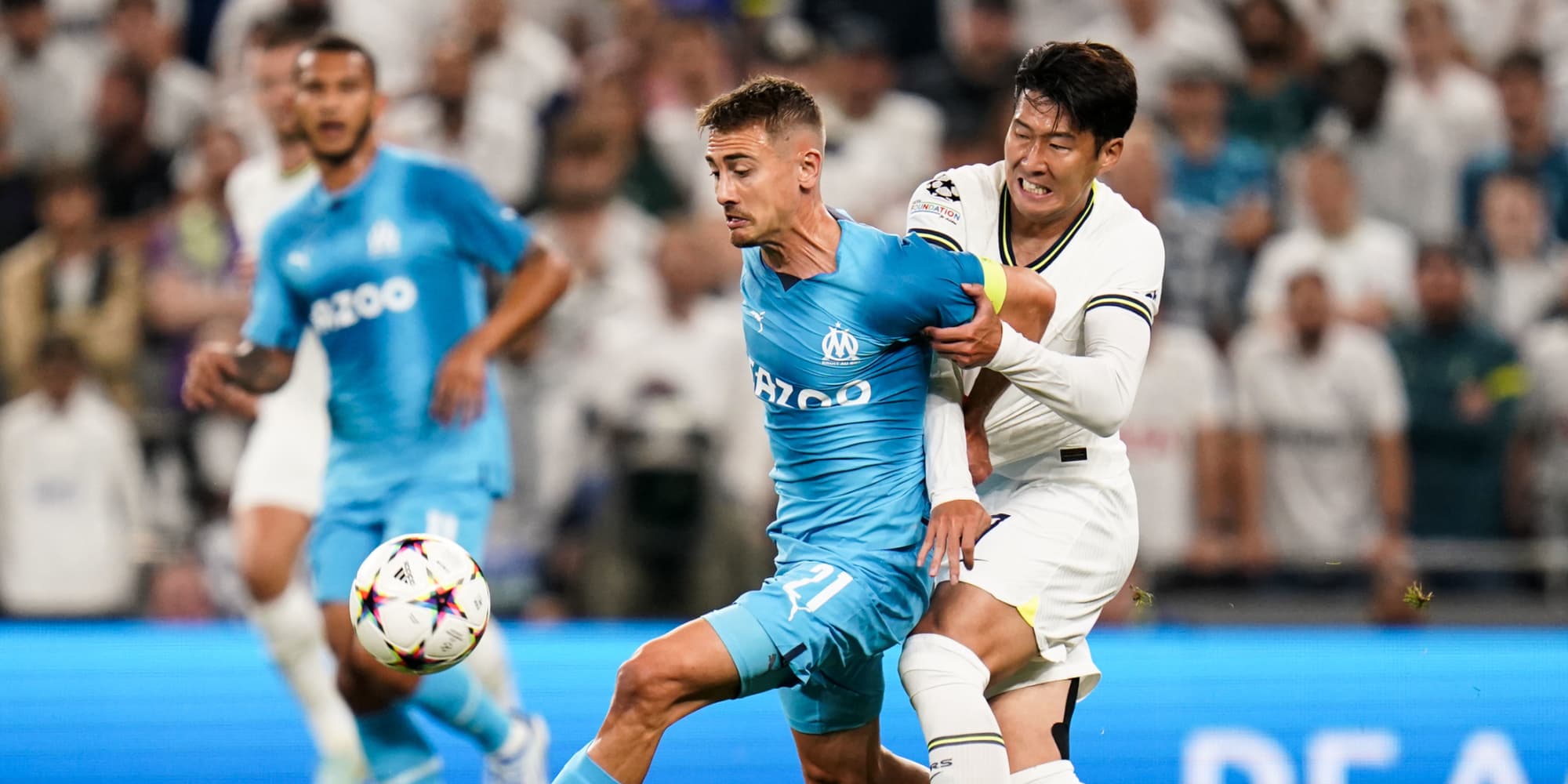 Tottenham - OM en Ligue des Champions, le 7 septembre 2022 au Tottenham Hotspur Stadium, le 7 septembre 2022