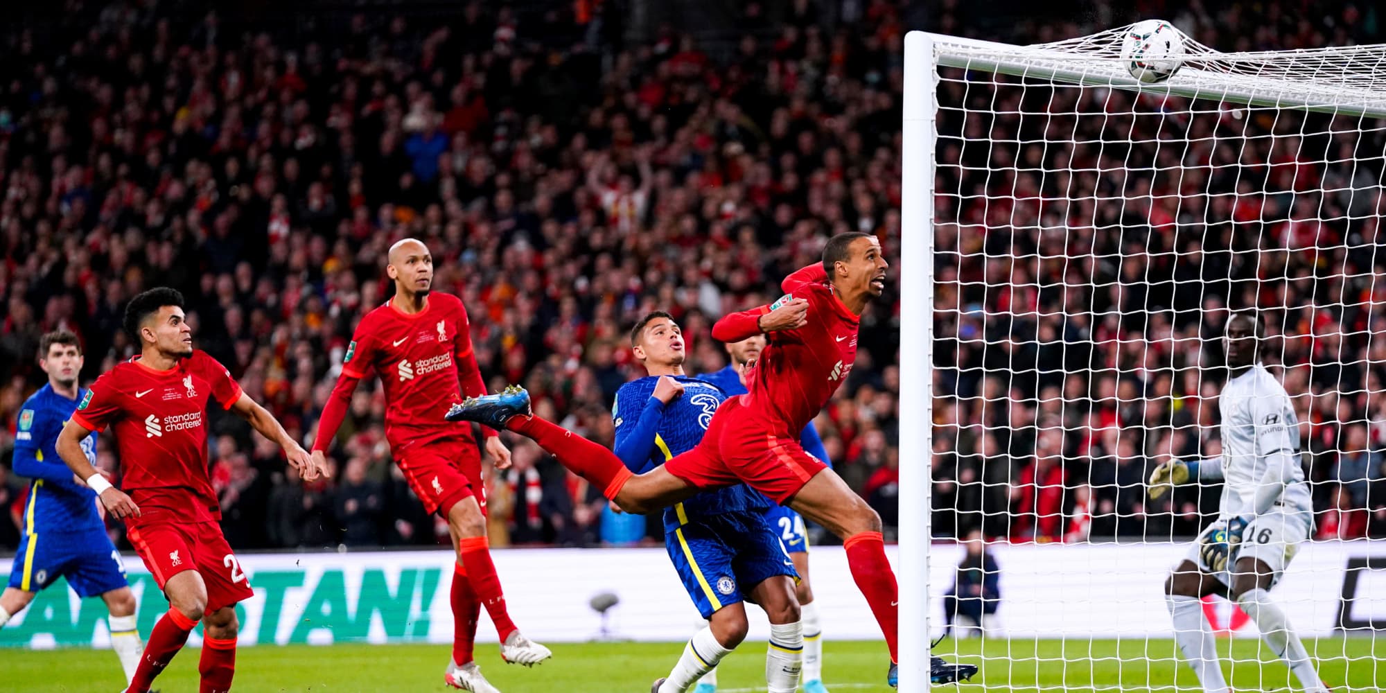 Chelsea-Liverpool en finale de la FA Cup, le 27 février 2022 en finale de la Carabao Cup à Wembley, Londres