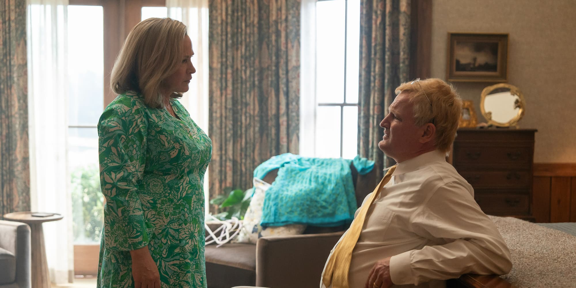 Patricia Arquette et Jason Clarke dans ''Murdaugh Murders'', à découvrir dès maintenant sur Disney+.
