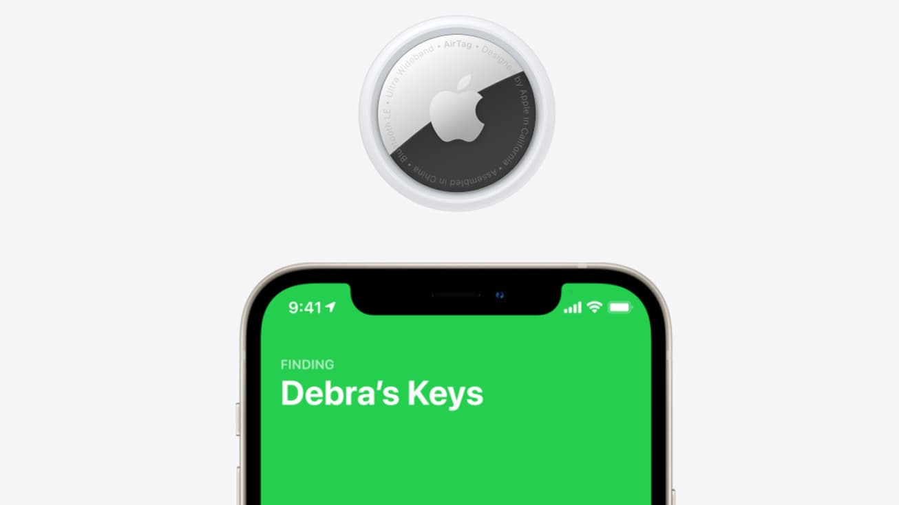 Localisez votre AirTag (et donc votre objet égaré auquel il est attaché) avec votre iPhone.