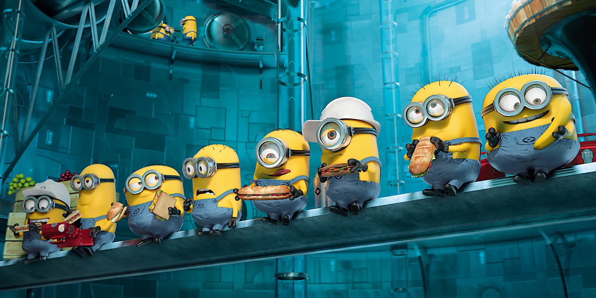 Les Minions dans "Moi, moche et méchant 2".