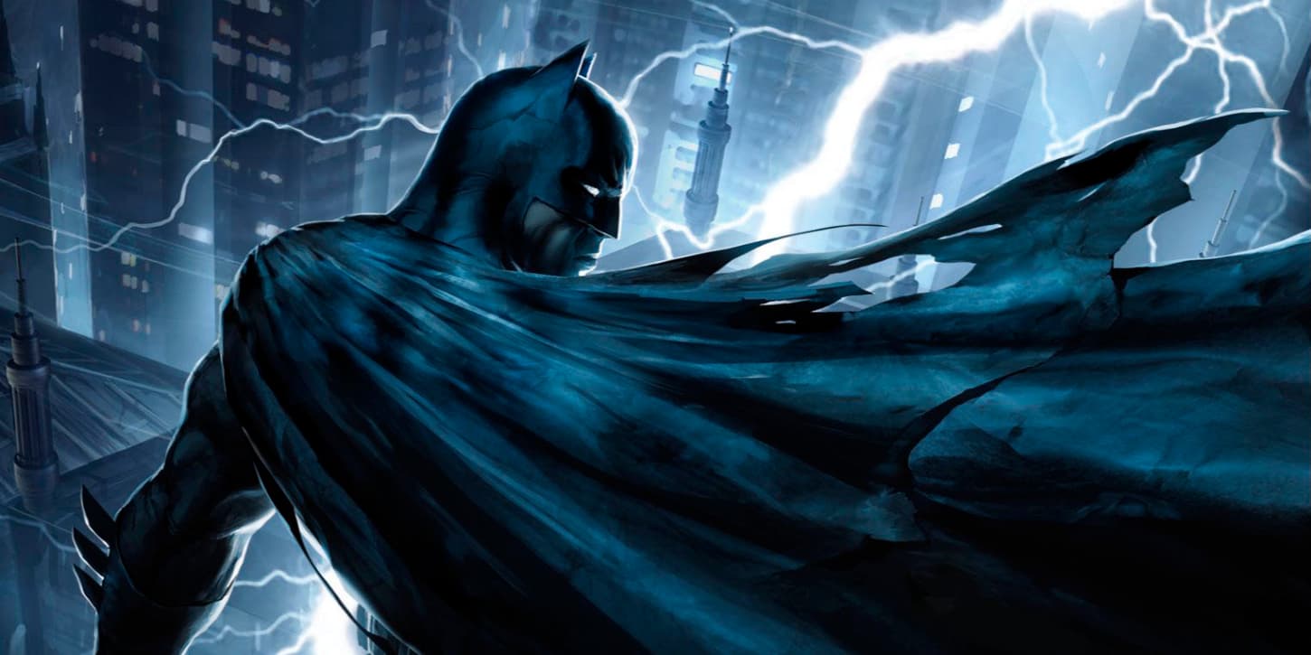 Batman dans le film animé "The Dark Night Returns", inspiré du récit culte de Frank Miller.