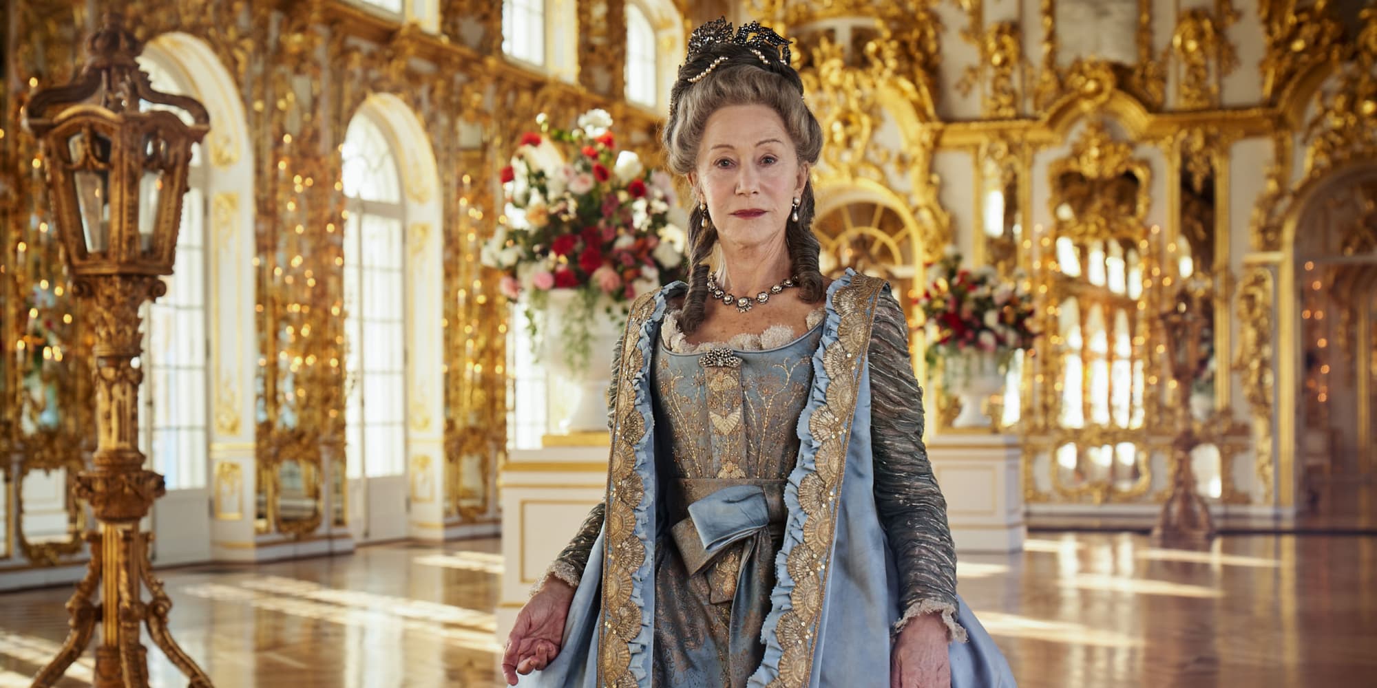 Helen Mirren dans le rôle de la Grande Catherine.