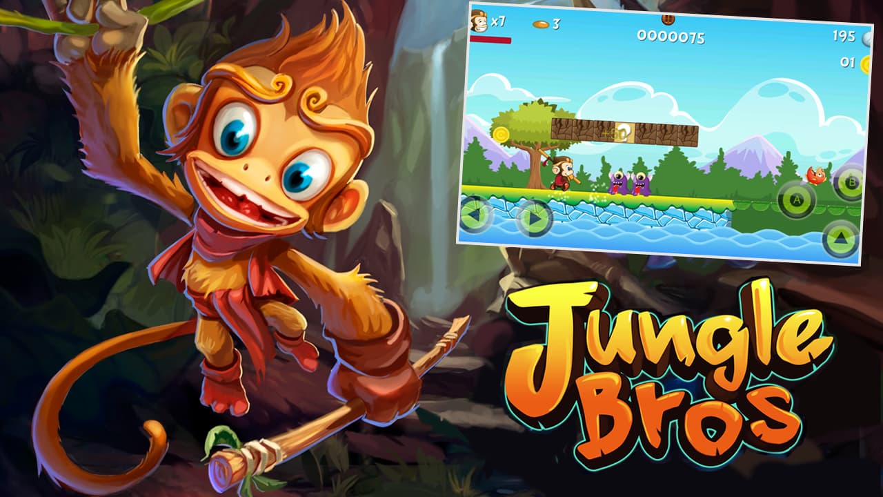 Explorez les périlleuses forêts de Jungle Bros si vous l'osez ! Explorez les périlleuses forêts de Jungle Bros si vous l'osez !