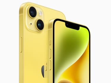 L’iPhone 14 et l’iPhone 14 Plus jaunes sont disponibles chez SFR