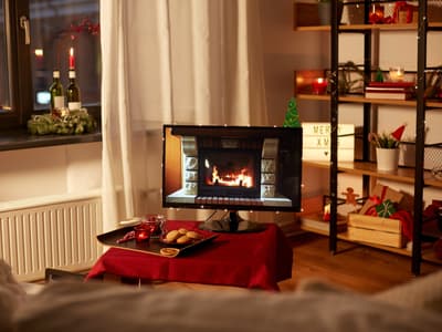 Comment profiter d'un joli feu de cheminée sur les plateformes de streaming ?