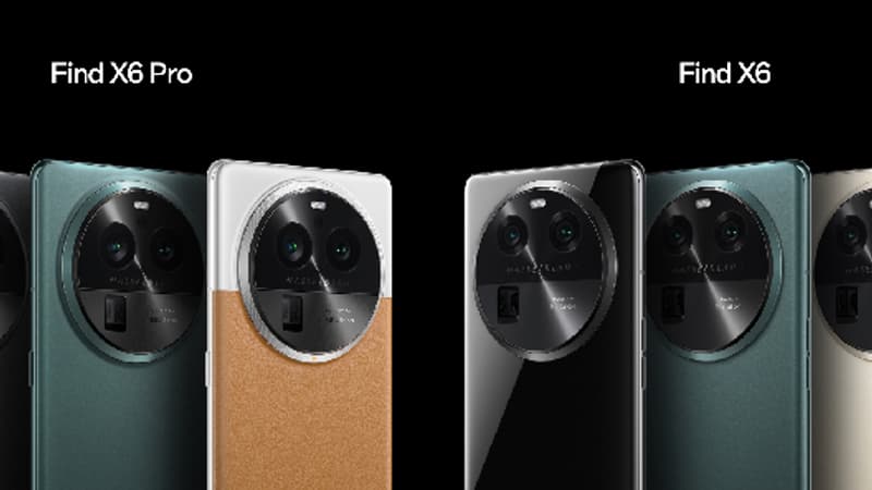 Voici l'ensemble de la nouvelle gamme des Find X6. Voici l'ensemble de la nouvelle gamme des Find X6.