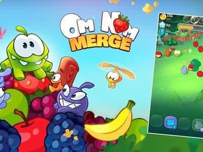 Om Nom : Merge : rétablissez l'équilibre et sauvez la forêt magique sur SFR Jeux illimité