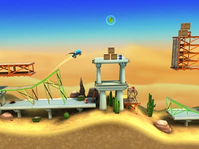 Bridge Constructor Stunts : du pont et du bond sur SFR Gaming