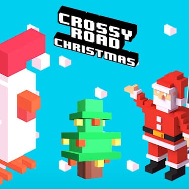 Crossy Road Christmas : aidez le Père Noël à trouver sa route