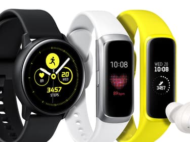 Découvrez le  bracelet connecté Samsung Galaxy Fit2
