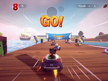 Garfield Kart Furious Racing, à fond les ballons sur SFR Gaming