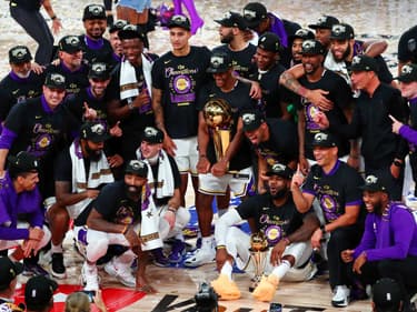 Les Lakers sont sacrés champions NBA