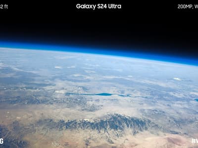 Insolite : des photos de la Terre prises par un Samsung Galaxy S24 Ultra dans l'espace