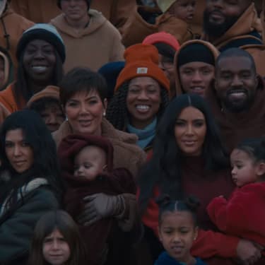 Kanye West invite la famille Kardashian dans son nouveau clip