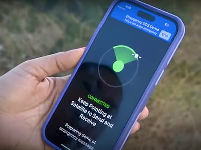 Insolite : tombé de 120 mètres de haut, il est sauvé par son iPhone 14