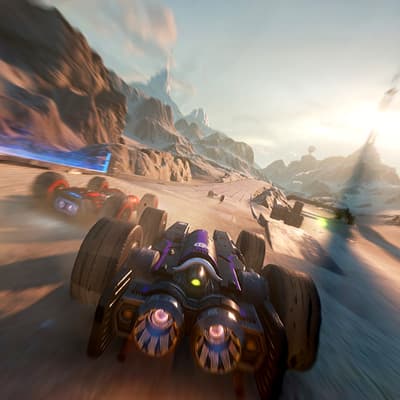 Découvrez GRIP Combat Racing : le jeu de course 100% action