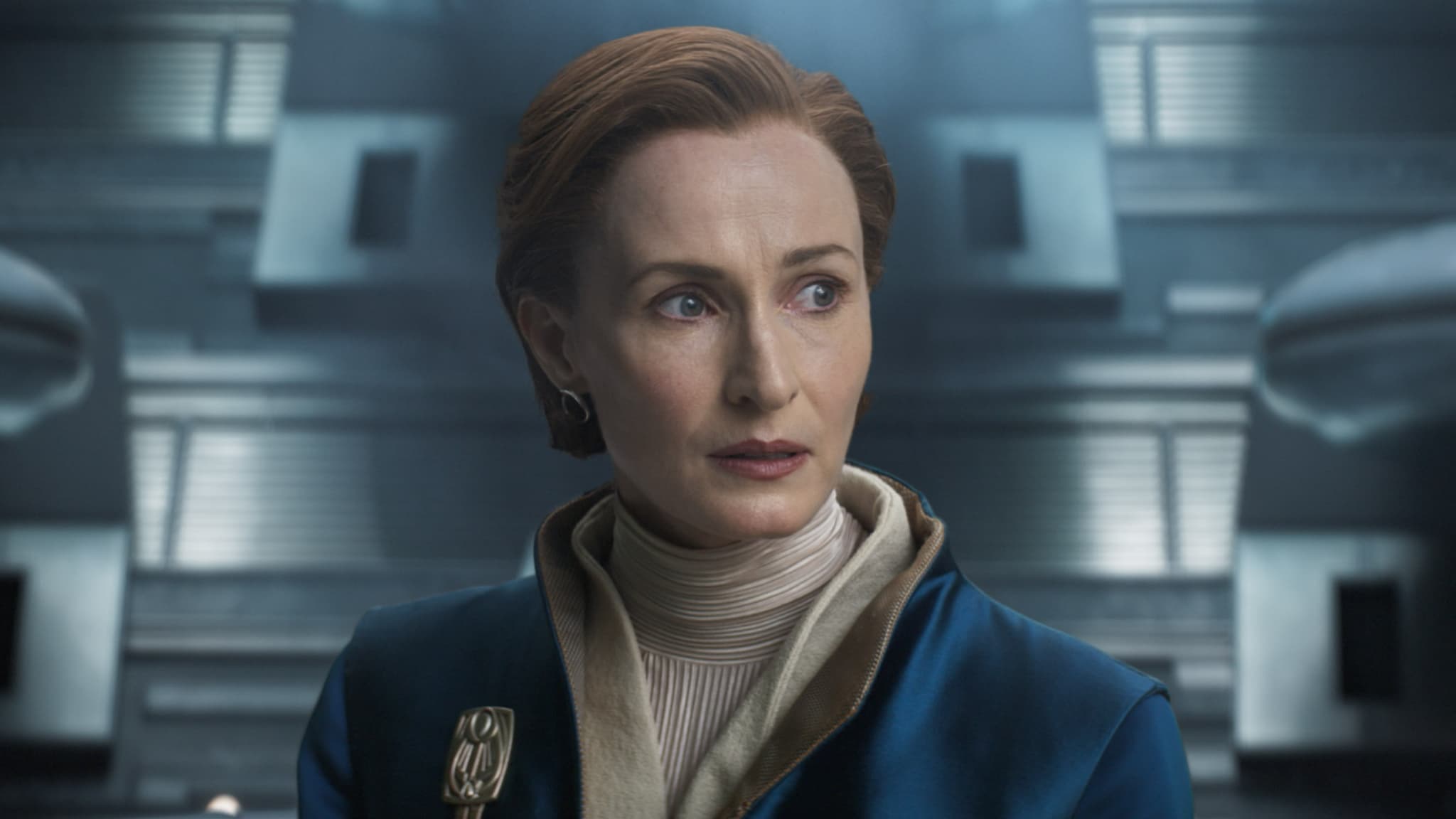 Mon Mothma au sénat galactique dans la saison 1 d'Andor Mon Mothma au sénat galactique dans la saison 1 d'Andor