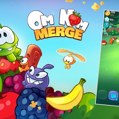 Om Nom : Merge : rétablissez l'équilibre et sauvez la forêt magique sur SFR Jeux illimité