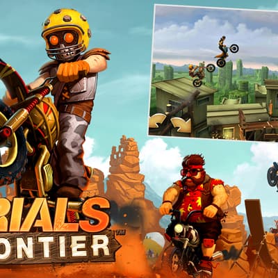Chevauchez votre trial et partez à l'aventure avec Trials Frontier sur SFR Jeux