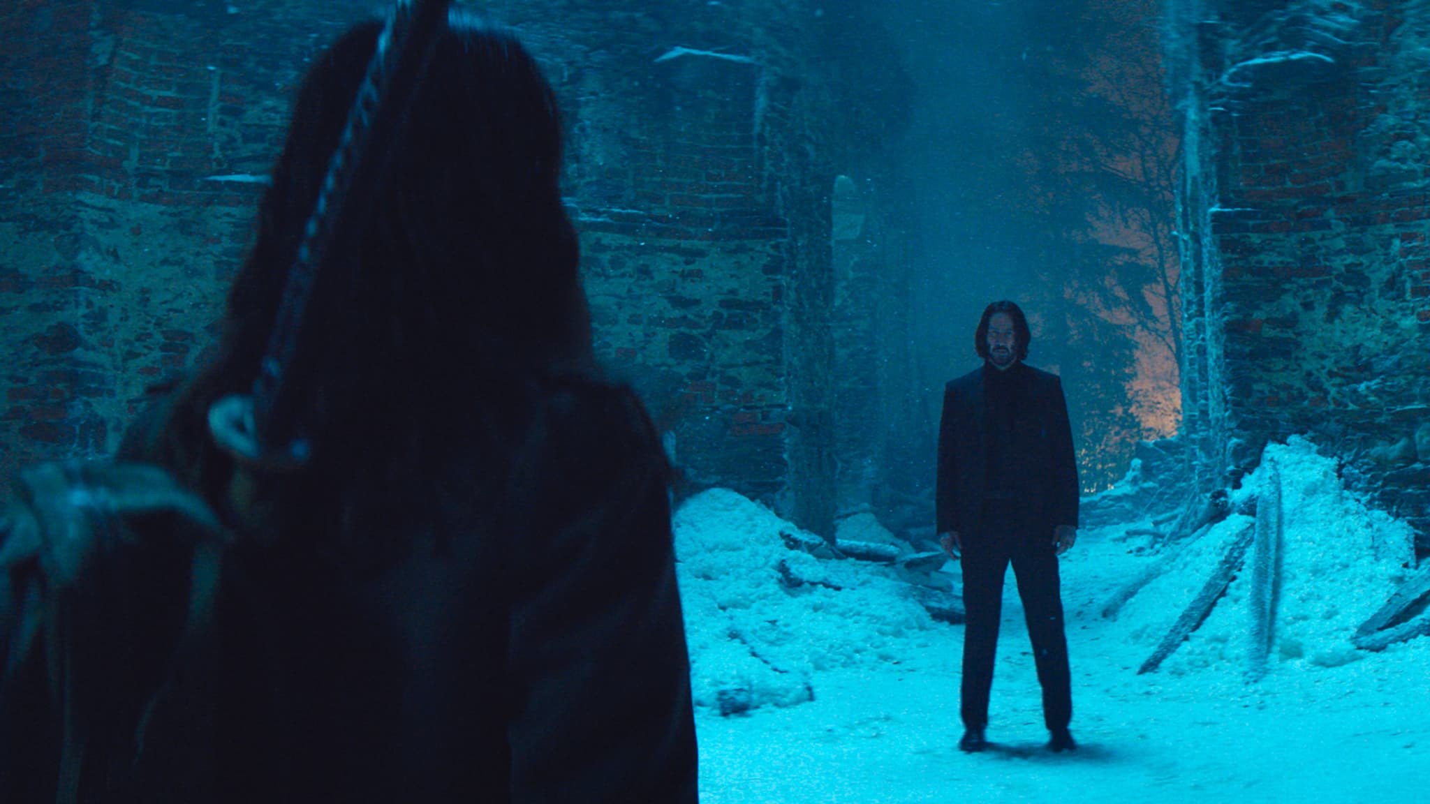 Eva Macarro face à John Wick dans "Ballerina".