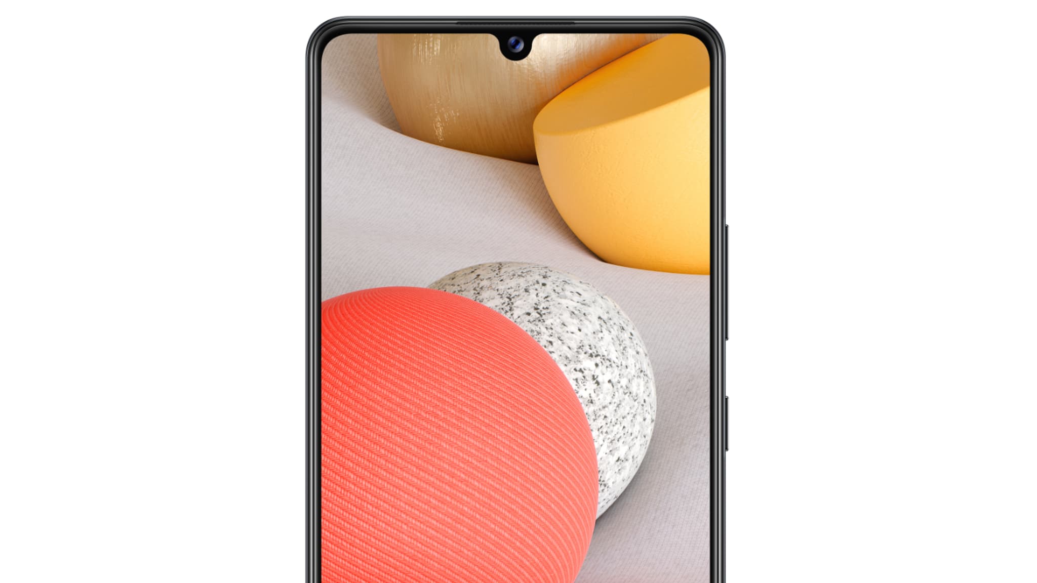 Le Samsung Galaxy A42 5G montre son bel écran de 6,6 pouces. Le Samsung Galaxy A42 5G montre son bel écran de 6,6 pouces.