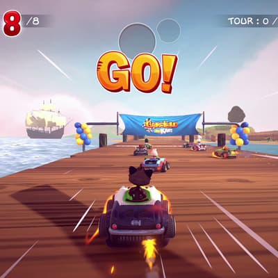 Garfield Kart Furious Racing, à fond les ballons sur SFR Gaming