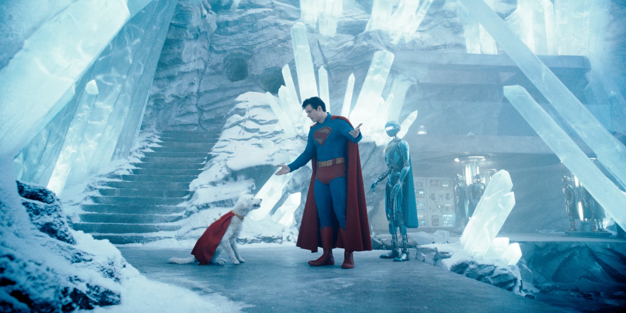 David Corenswet incarne le mythique super-héros dans ''Superman''.