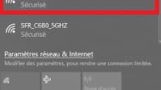 Le nom de votre réseau, dans les paramètres wifi, vous indique si vous êtes connecté en 5 GHz