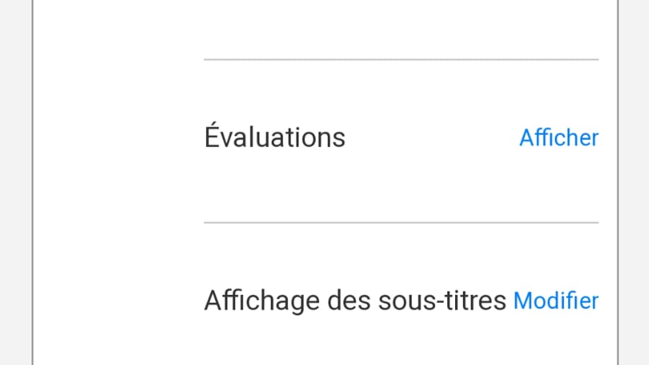 Les changements de sous-titres sur Netflix pourront se faire depuis l'onglet Affichage des sous-titres Les changements de sous-titres sur Netflix pourront se faire depuis l'onglet Affichage des sous-titres