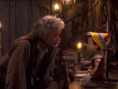 Pinocchio : les premières images de Tom Hanks en Gepetto