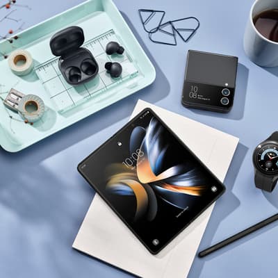 Les Samsung Galaxy Z Flip4 et Galaxy Z Fold4 sont disponibles chez SFR