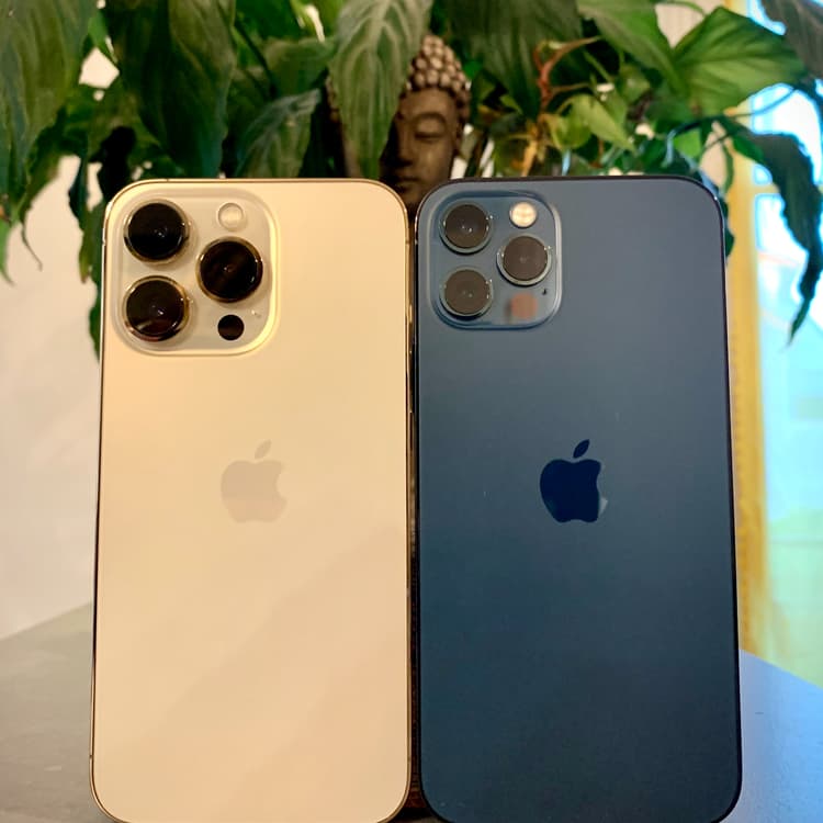 comparatif entre iphone 12 et iphone 13