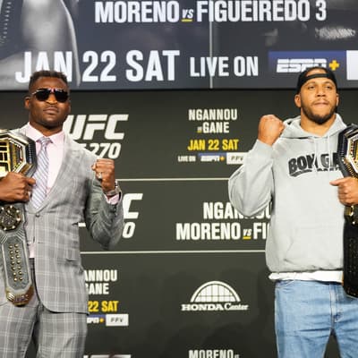 Ngannou vs. Gane : ne manquez pas le combat de l'année sur RMC Sport
