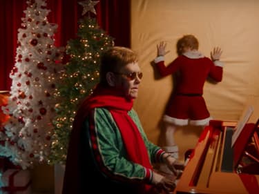 La chanson de Noël de l'année, par Ed Sheeran et Elton John