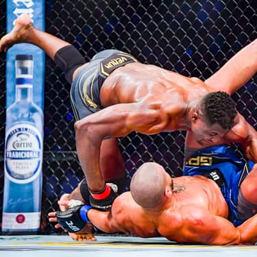 UFC : revivez les meilleurs moments du combat Ngannou VS Gane