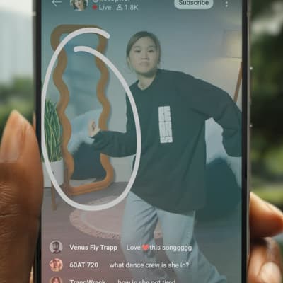 Entourer pour chercher se dote d'un nouvel outil pour retrouver de la musique