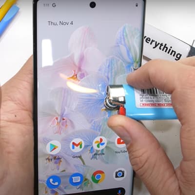 Le Google Pixel 6 Pro passe un test ultime de résistance