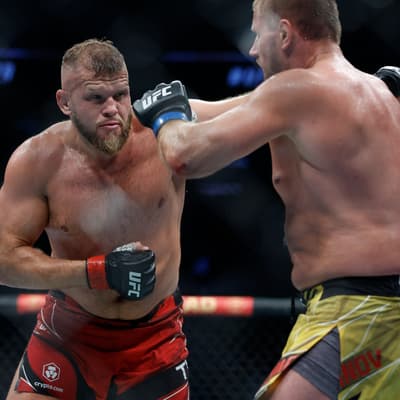 UFC Fight Night : ne manquez pas le choc entre Tuivasa et Tybura, à suivre sur RMC Sport