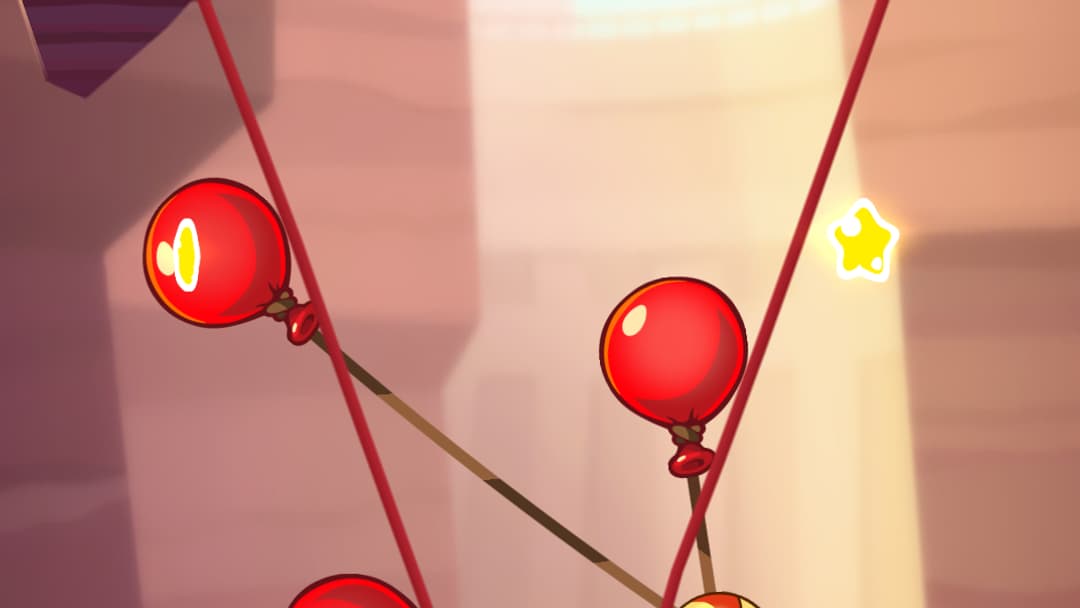 Avez-vous trouvé comment apporter la friandise jusqu'à Om Nom ?