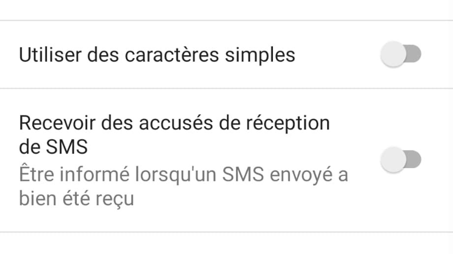 Messagerie > Paramètres > Paramètres avancés Messagerie > Paramètres > Paramètres avancés