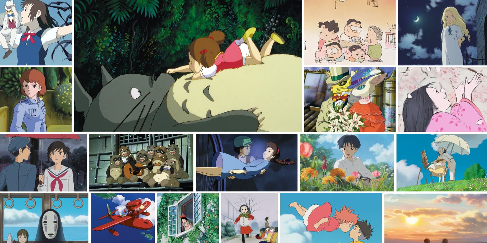 Les 21 films du Studio Ghibli sur Netflix.