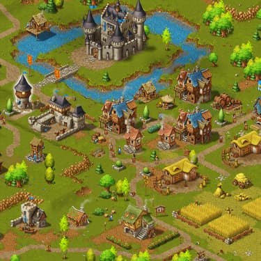 Townsmen, construisez votre cité médiévale sur SFR Gaming